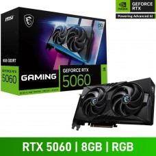 MSI GeForce RTX 5060 8G GAMING OC Graphics Card, 8GB MSI GeForce RTX 5060 8G GAMING OC Graphics Card, 8GB