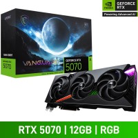 MSI GeForce RTX 5070 12G VANGUARD SOC Graphics Card, 12GB
