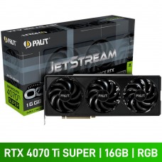 Palit GeForce RTX 4070 Ti SUPER JetStream OC Graphics Card, 16GB
