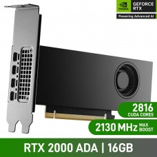 PNY (Quadro) RTX 2000 Ada Generation Low Profile Workstation Graphics Card, 16GB PNY (Quadro) RTX 2000 Ada Generation Low Profile Workstation Graphics Card, 16GB