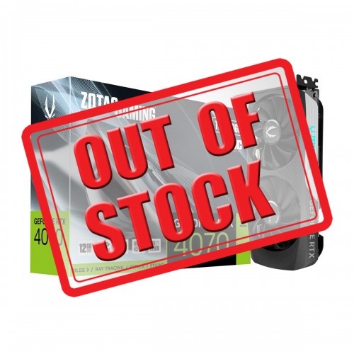 ZOTAC GeForce RTX 4070 TWIN EDGE OC Graphics Card, 12GB