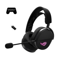 ASUS ROG PELTA Stereo Multi-Platform Gaming Headset with RGB Lighting, Wireless — Black
