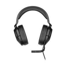 Corsair HS55 SURROUND Dolby Audio Virtual 7.1 Surround Sound Gaming Headset, 3.5mm and USB, Black