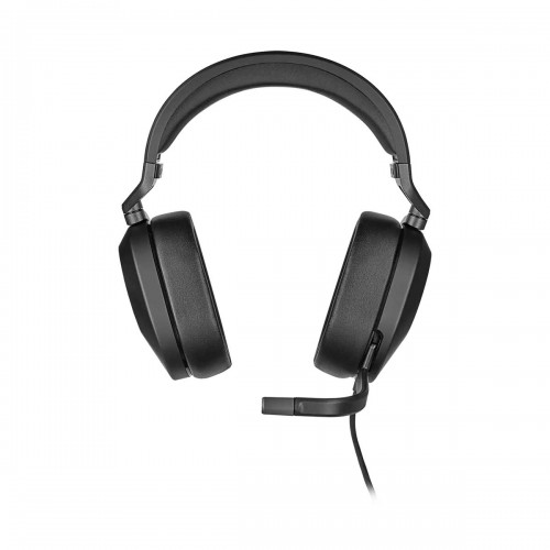Corsair HS65 SURROUND Dolby Audio Virtual 7.1 Surround Sound Gaming Headset, 3.5mm and USB, Carbon