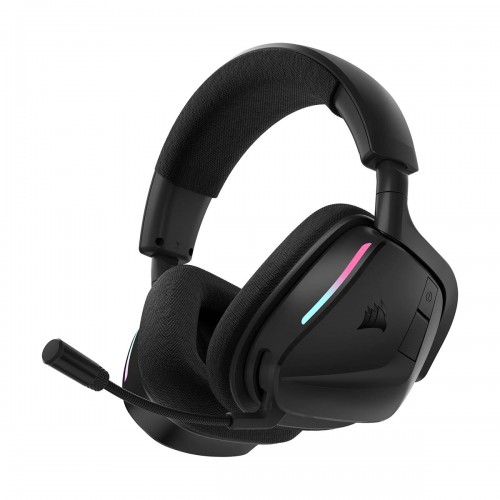 Corsair VOID WIRELESS v2 Dolby Atmos Spatial Audio Gaming Headset with RGB Lighting, Wireless & Bluetooth — Carbon