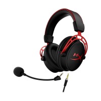 HyperX CLOUD ALPHA DTS Headphone:X Virtual Surround Sound Gaming Headset, 3.5mm — Black & Red HyperX CLOUD ALPHA DTS Headphone:X Virtual Surround Sound Gaming Headset, 3.5mm — Black & Red
