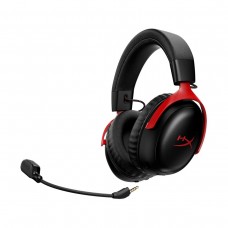 HyperX CLOUD III S DTS Headphone:X Virtual Surround Sound Gaming Headset, Wireless — Black & Red