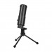 Lorgar VOICER 521 Desktop Microphone with Tripod, Pop Filter & Shock Mount — USB