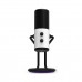 NZXT Capsule Cardioid USB Microphone with Built-In Headphone Amp and Desktop Stand — White
