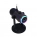 PCBuilder CAST ULTRA RGB Desktop Microphone with Tilt-Adjustable Stand — USB