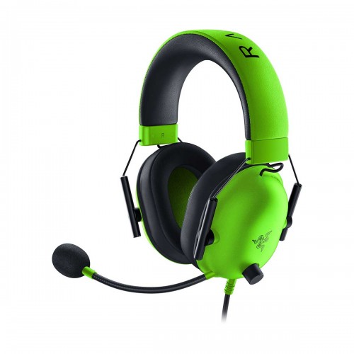 Razer BlackShark V2 X Virtual 7.1 Surround Sound Multi-Platform Gaming Headset, 3.5mm, Green