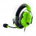 Razer BlackShark V2 X Virtual 7.1 Surround Sound Multi-Platform Gaming Headset, 3.5mm, Green
