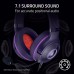 Razer KRAKEN KITTY V2 POKEMON GENGAR Limited Edition Virtual 7.1 Surround Sound Multi-Platform Gaming Headset with RGB Lighting, Wired — Purple
