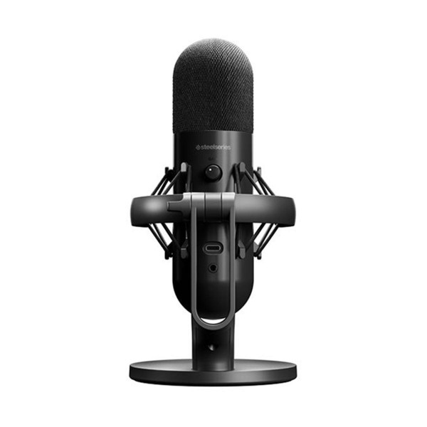 SteelSeries ALIAS RGB Desktop Microphone with Shock Mount & Stand