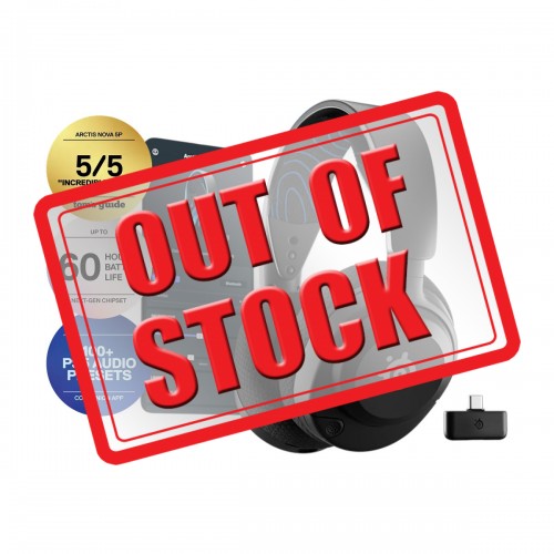 SteelSeries ARCTIS NOVA 5P WIRELESS 360° Spatial Audio Gaming Headset Compatible with PlayStation, Wireless — Black SteelSeries ARCTIS NOVA 5P WIRELESS 360° Spatial Audio Gaming Headset Compatible with PlayStation, Wireless — Black