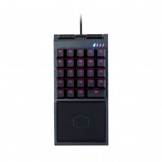Cooler Master ControlPad RGB 24-Key Mechanical Gaming Keyboard, Gunmetal Black — Cherry MX Red