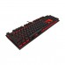 Corsair K60 PRO Mechanical Gaming Keyboard, Red LEDs — Cherry MX VIOLA Corsair K60 PRO Mechanical Gaming Keyboard, Red LEDs — Cherry MX VIOLA
