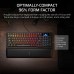 Corsair VANGUARD 96 RGB 96% Mechanical Gaming Keyboard with Hot-Swappable Switches & LCD Display, Black — Corsair MLX Fusion
