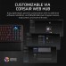 Corsair VANGUARD 96 RGB 96% Mechanical Gaming Keyboard with Hot-Swappable Switches & LCD Display, Black — Corsair MLX Fusion