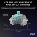 Corsair VANGUARD PRO 96 RGB 96% Mechanical Gaming Keyboard with LCD Display, Black — Corsair MGX HyperDrive V2