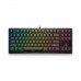 Alienware AW420K RGB 80% TKL Mechanical Gaming Keyboard, Black/Red — Cherry MX Red