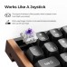 Keychron K4 HE SPECIAL EDITION RGB Custom 96% Mechanical Gaming Keyboard with Hot-Swappable Switches, Black — Gateron Magnetic Nebula