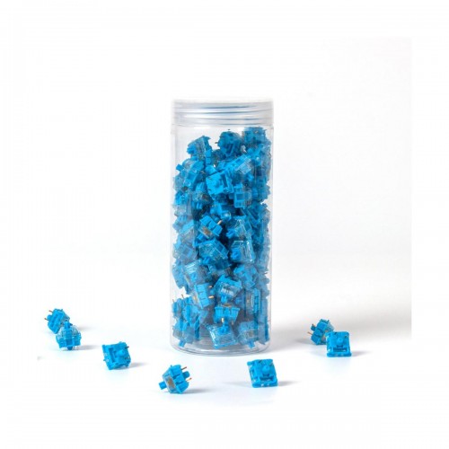 Keychron Mechanical Switch Set, 110 Pieces — Gateron Phantom Blue Keychron Mechanical Switch Set, 110 Pieces — Gateron Phantom Blue