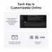 Keychron V6 ULTRA ZMK Knob Wireless RGB Mechanical Gaming Keyboard with Hot-Swappable Switches — Keychron Silk POM Red