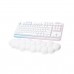 Logitech G715 LIGHTSPEED RGB Wireless Tenkeyless Mechanical Gaming Keyboard, White Mist — Romer-G Tactile