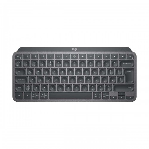 Logitech MX KEYS MINI Wireless Tenkelyless Low Profile White Backlit Multi-Platform Keyboard, Graphite — Membrane Logitech MX KEYS MINI Wireless Tenkelyless Low Profile White Backlit Multi-Platform Keyboard, Graphite — Membrane