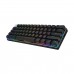 Logitech PRO X RGB 60% Tenkelyless Wireless Mechanical Gaming Keyboard, Black — GX Tactile Opto-Mechanical Logitech PRO X RGB 60% Tenkelyless Wireless Mechanical Gaming Keyboard, Black — GX Tactile Opto-Mechanical