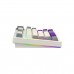 Lorgar KBP70TKLW RGB Wireless 80% TKL Mechanical Gaming Keyboard with Display & Hot-Swappable Switches, Beige — Lorgar Toxic Purple