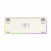 Lorgar KBP70TKLW RGB Wireless 80% TKL Mechanical Gaming Keyboard with Display & Hot-Swappable Switches, Beige — Lorgar Toxic Purple