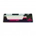 Lorgar KBP70TKLW RGB Wireless 80% TKL Mechanical Gaming Keyboard with Display & Hot-Swappable Switches, Black — Lorgar Toxic Purple