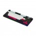 Lorgar KBP70TKLW RGB Wireless 80% TKL Mechanical Gaming Keyboard with Display & Hot-Swappable Switches, Black — Lorgar Toxic Purple