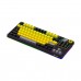 Lorgar KBP70TKLW RGB Wireless 80% TKL Mechanical Gaming Keyboard with Display & Hot-Swappable Switches, Yellow — Lorgar Toxic Purple