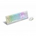 MSI VIGOR GK30 COMBO WHITE with VIGOR GK30 Keyboard and CLUTCH GM11 Mouse MSI VIGOR GK30 COMBO WHITE with VIGOR GK30 Keyboard and CLUTCH GM11 Mouse