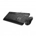 PCBuilder ALPHA Silent Keyboard and Mouse Combo — Black