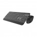 PCBuilder ALPHA Wireless Keyboard and Mouse Combo — Black