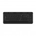 PCBuilder ALPHA Wireless Keyboard and Mouse Combo — Black