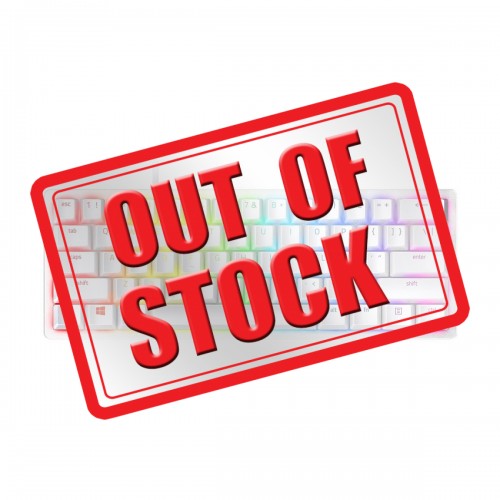 Razer Huntsman Mini Mercury Edition RGB 60% Mechanical Gaming Keyboard, White — Razer Optical Red