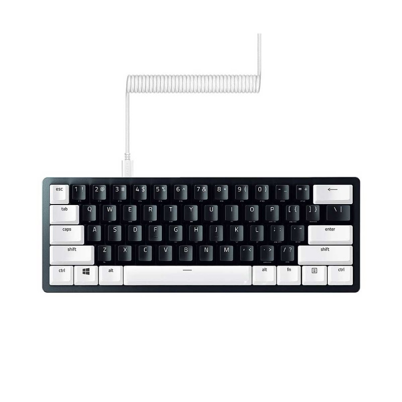 Razer PBT Double-Shot Keycap and Coiled USB Cable Upgrade Kit, 120 Keys ...