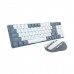 Redragon BS8772 Wireless Backlit Low Profile 75% Tenkeyless TKL Mechanical Keyboard & Mouse Combo — Grey & White Redragon BS8772 Wireless Backlit Low Profile 75% Tenkeyless TKL Mechanical Keyboard & Mouse Combo — Grey & White