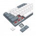 Redragon BS8772 Wireless Backlit Low Profile 75% Tenkeyless TKL Mechanical Keyboard & Mouse Combo — Grey & White Redragon BS8772 Wireless Backlit Low Profile 75% Tenkeyless TKL Mechanical Keyboard & Mouse Combo — Grey & White