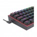 Redragon FIZZ PRO K616 RGB 60% TKL Mechanical Gaming Keyboard, Black/Red — Redragon Red Redragon FIZZ PRO K616 RGB 60% TKL Mechanical Gaming Keyboard, Black/Red — Redragon Red