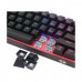 Redragon FIZZ PRO K616 RGB 60% TKL Mechanical Gaming Keyboard, Black/Red — Redragon Red Redragon FIZZ PRO K616 RGB 60% TKL Mechanical Gaming Keyboard, Black/Red — Redragon Red