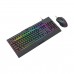 Redragon 2-in-1 RGB Gaming Combo with K515 SHIVA RGB Keyboard and M616 TRIDENT RGB Mouse — Black