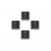 Royal Kludge PBT Double-Shot Keycap Kit, 117 Keys — Black