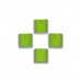 Royal Kludge PBT Double-Shot Keycap Kit, 108 Keys — Green