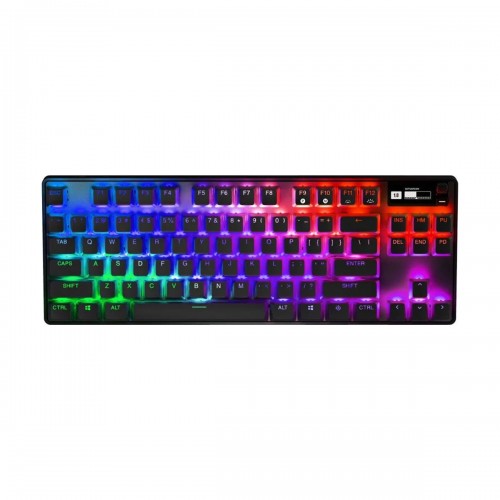 SteelSeries Apex Pro TKL WIRELESS (2023) RGB Tenkeyless Mechanical Gaming Keyboard with OLED Display — SteelSeries OmniPoint 2.0 Adjustable Mechanical Switch